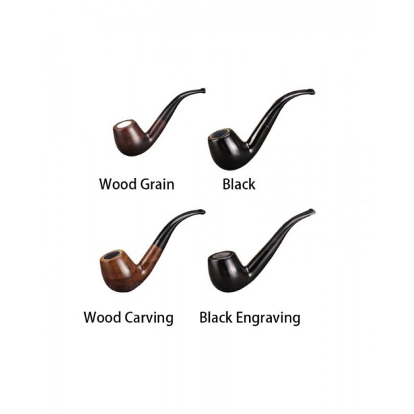 Ebony Hand-made Pipe