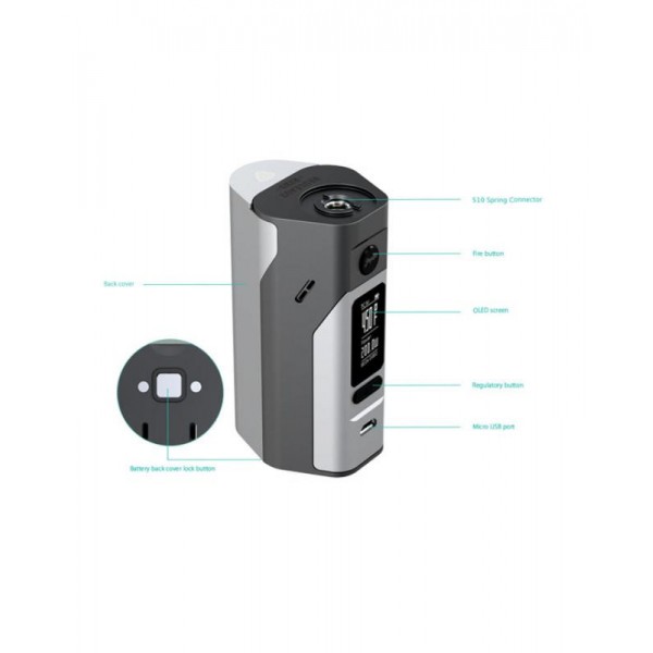 Wismec RX23 Temp Control Box Mod