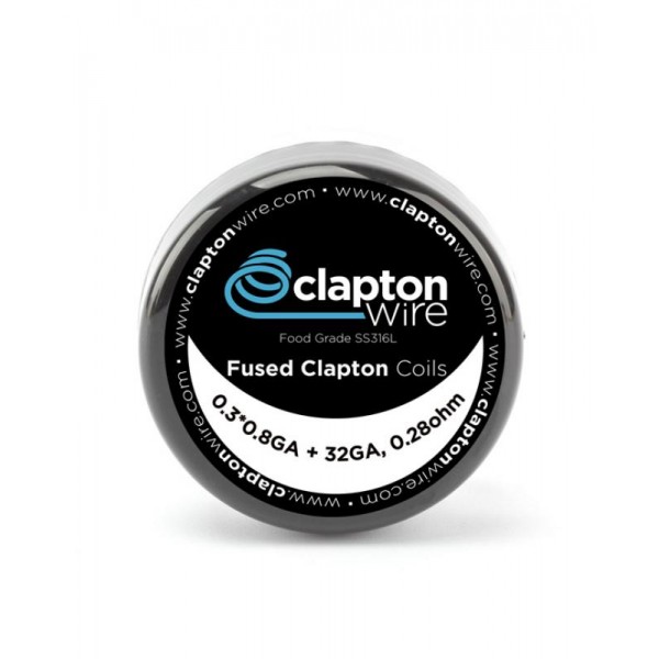 Fused Clapton Coils For E Cigs