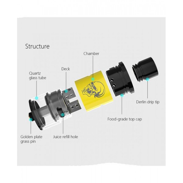 4.5ML Battlestar RDTA By Smoant